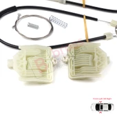 BMW X6 E71 E72 2007-2015 İçin Elektrikli Ön Sağ veya Sol Kapı Cam  Kriko Tamir Seti - 5