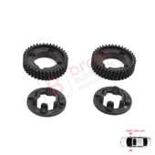 Nissan Qashqai MK2 Murano MK3 Teana MK1 MK2 İçin Yan Dikiz Ayna Katlama Motor Tamir Dişli Seti thumbnail 5