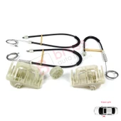 BMW 5 Series F10 F18 F11 4/5 Kapı 2009-2017 51337182131 İçin Ön Sol Cam Kriko Tamir Seti thumbnail 4