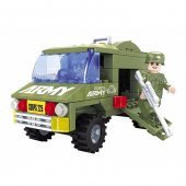 Ausini Army 113 Parça Askeri Kamyon - 1