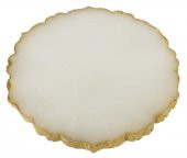 EPOKSİ YUVARLAK 7 CM SEDEF KENARI ALTIN 1 ADET - 4
