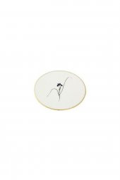 Porland Botanical Desen Bardak Altlığı 10cm 04ALM006633 - 2