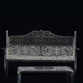 Gümüşten Minyatür Kanepe Takımı - 2