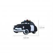 Çocuk Odası Mobilya Kulp Dolap Düğme Polis Arabası - 3