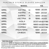 Opel Astra G, Zafira A, Vectra B, Corsa için Anahtar Kabı - 2