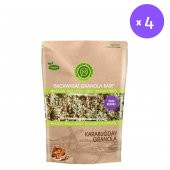 (4 Paket) GLUTENSİZ FABRİKA YULAF & KARABUĞDAY GRANOLA 4 PAKET X 300 GRAM (YABANMERSİNLİ) - 1