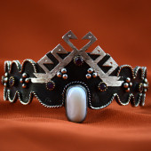 Kuş Figürlü Sedef Taşlı Bilezik - 2