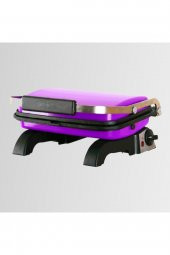 Tuğra Döküm Mini Tost Makinesi - Mor - 1