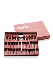 Nehir Can & Canan Sade 12li Çay Kaşık - 4