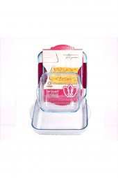 Paşabahçe Borcam Kare Fırın Tepsisi 2li set - 1