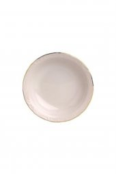 Porland Altın Yaldızlı Porselen Yemek Tabağı 6lı 19cm - 1