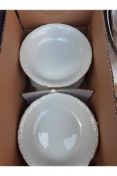 Porland Altın Yaldız Porselen Yemek Tabağı 16 cm 12li - 3