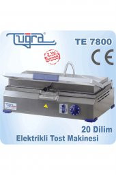 Tuğra 20 Dilim Döküm Elektrikli Sanayi Tip Tost Makinesi - 5