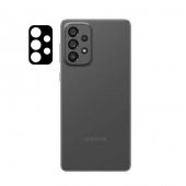 Samsung Galaxy A73 3D Kamera Lens Koruyucu Temperli Cam Çerçeve - 1