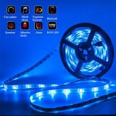 DailyTech 5m LED şerit Bluetooth RGB Uzaktan Kumandalı - 5