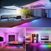 DailyTech 5m LED şerit Bluetooth RGB Uzaktan Kumandalı - 10