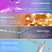 DailyTech 5m LED şerit Bluetooth RGB Uzaktan Kumandalı - 11