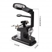 DailyTech 3X 4.5X 25X Büyütec Yardımcı El Lehimleme Havya Standı - 2