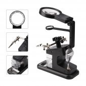 DailyTech 3X 4.5X 25X Büyütec Yardımcı El Lehimleme Havya Standı - 6