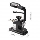 DailyTech 3X 4.5X 25X Büyütec Yardımcı El Lehimleme Havya Standı - 9