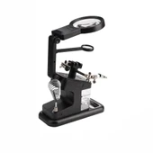 DailyTech 3X 4.5X 25X Büyütec Yardımcı El Lehimleme Havya Standı - 2