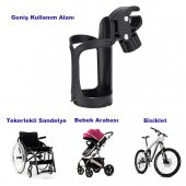 DailyTech Bisiklet Bebek Arabası Bardak Biberon Şişe Tutucu - 7