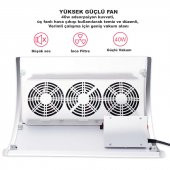DailyTech Tırnak Toz Toplama Makinası 3 Fanlı - 10