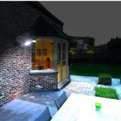 DailyTech Sensörlü Solar 77 LED Hırsız Caydırıcı Sahte Kamera Lamba - 9