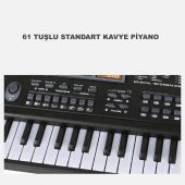 DailyTech 61 Tuşlu Org Piyano Klavye Mikrofonlu Karaoke - 4