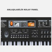 DailyTech 61 Tuşlu Org Piyano Klavye Mikrofonlu Karaoke - 5
