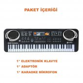 DailyTech 61 Tuşlu Org Piyano Klavye Mikrofonlu Karaoke - 9