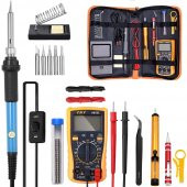 DailyTech 60W Ayarlanabilir Elektrikli Havya Kiti Full Lehim Seti - 1