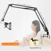 DailyTech 360 Derece Uzun Kol Tablet Telefon Tutucu Stand Stant - 6