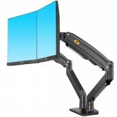 North Bayou NB F195A Çift Kol Amortisörlü Monitör Tutucu Stand 22-32" - 1