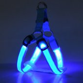 DailyTech Ayarlanabilir LED Işıklı Pet Köpek Göğüs Tasması Kemeri - 5