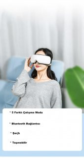 DailyTech Şarjlı Akıllı Göz Yüz Terapi Masaj Aleti - 11