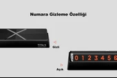 DailyTech Mijia Titax Araç Araba Park Numaratör - 5