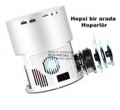 AUN Full Hd Projektör 1080p Ios & Android Telefon Destekli Led Projeksiyon SKAUNPRJTÖR - 9