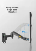 North Bayou NB F300 Ergonomik Duvar LED TV Monitör Tutucu - 7