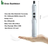 DailyTech Mini Taşınabilir Tornavida Akülü Şarjlı Elektrikli - 8