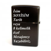Sovyet Rus Orak Çekiç Lazer Baskılı Resimli Çakmak Metal Üstüne Özel Kalıcı Silinmez Yazı - 6
