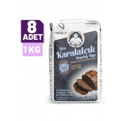 Tam Karakılçık Buğday Unu 1 Kg 8 adet - 1