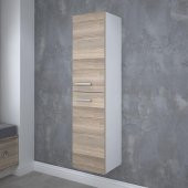 Denko Terra 35 cm MDF Boy Banyo Çamaşır Dolabı (Alize Kapak) - 1
