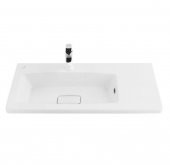 Denko Dila 100 cm Banyo Dolabı Takımı, Alt Modül ve Seramik Lavabo - 4
