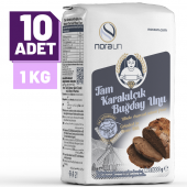 Tam Karakılçık Buğday Unu 1 Kg 10 adet - 1