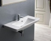 Turkuaz Cerastyle Porto Etajer Uyumlu Lavabo 85x38 cm - 4