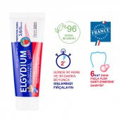 Elgydium Çilek Aromalı 2-6 Yaş Çocuk Diş Macunu 50 ml - 5