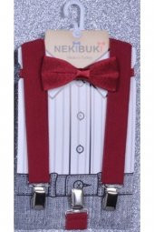 Pantolon Askı Papyon Seti 1-9 Yaş - 1