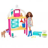 Barbie Eğlenceli Çiftlik Hayatı Oyun Seti HGY88 - 2