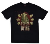 Asilay Dying Baskılı T-shirt    SİYAH 2XL - 1